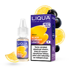 LIQUA Black Currant Lemon (Černý rybíz a citron) 10ml