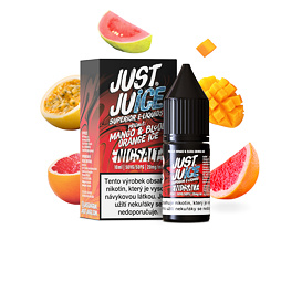 Just Juice Salt Fusion Mango & Blood Orange Ice (Ledové mango & červený pom) 10ml