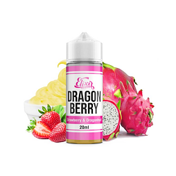 Příchuť Infamous Elixir S&V: Dragonberry (Jahody, dračí ovoce a pudink) 20ml