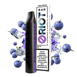 Riot Bar Disposable Pod (Grape Ice)
