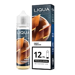 Příchuť LIQUA Mix&Go: Sweet Tobacco (Tabák s karamelem a vanilkou) 12ml