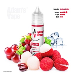 Příchuť Adams Vape S&V: Lychee Grape (Liči a hroznové víno na ledu)