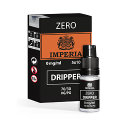 Imperia Zero Dripper beznikotinová báze (70VG/30PG) 5x10ml