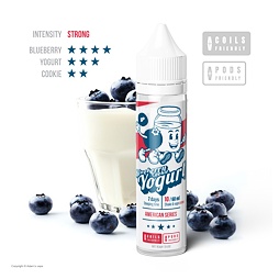 Příchuť Adams Vape American Series S&V: Blueberry Cookie Yogurt