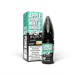 Riot Hybrid Salt Apple Cucumber Mint & Aniseed (Jablko s okurkou, mátou a anýzem) 10ml