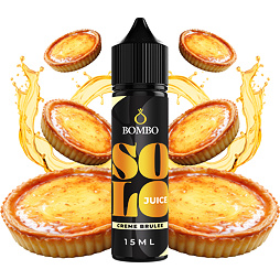 Příchuť Bombo Solo Juice S&V: Creme Brulee (Tradiční Creme Brulee)