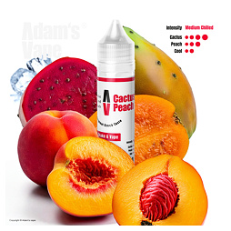 Příchuť Adam's Vape S&V: Cactus Peach (Kaktus s broskví)