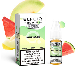 Elfliq Salt Triple Melon (Melounový mix) 10ml