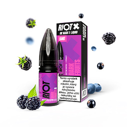RIOT X Salt Dark Fruits (Tmavá bobulovitá směs) 10ml
