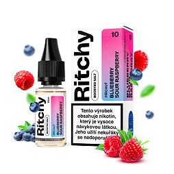 Ritchy Salt Blueberry Sour Raspberry (Nakyslá borůvka s malinou) 10ml