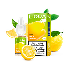 LIQUA Salt Sour Lemon (Nakyslý citron) 10ml