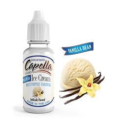 Příchuť Capella: Vanilková zmrzlina (Vanilla Bean Ice Cream) 13ml