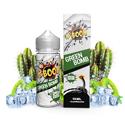 Příchuť K-Boom Special Edition: Green Bomb (Ledový kaktus a kiwi) 10ml