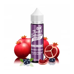 Příchuť Dexters Juice Lab - Fresh & Delicious S&V: Wonderberries (Granátové jablko s acai) 5ml