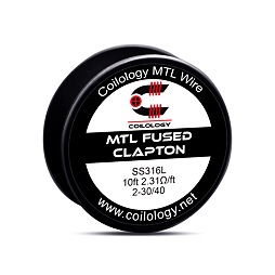 Odporový drát Coilology MTL Series - Fused Clapton SS316L (3m)