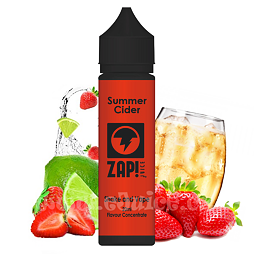 Příchuť ZAP! Juice S&V: ZAP Summer Cider (Jahody s limetkou) 20ml