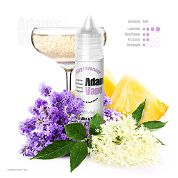 Příchuť Adams vape S&V: Fizzy Lavender (Bylinkové frizzante) 12ml