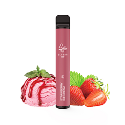 Elfbar 600 Disposable Pod Kit (Strawberry Ice Cream)