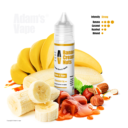 Příchuť Adams vape S&V: Banana Creamy Nuts (Banány s krémovým karamelem a ořechy) 12ml