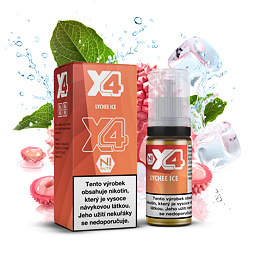 X4 Bar Juice Lychee Ice (Ledové liči) 10ml