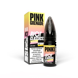 Riot Hybrid Salt Pink Grenade (Citronovo-jahodová limonáda) 10ml