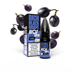 Riot Hybrid Salt Rich Black Grape (Hroznové víno s mátou) 10ml