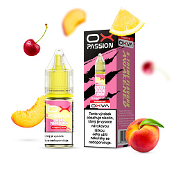 OXVA OX PASSION Salt Cherry Peach Lemon (Třešeň, broskev & citron) 10ml