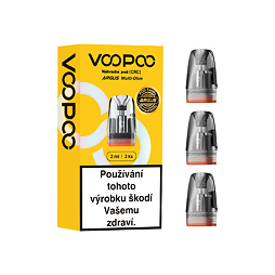 VooPoo Argus Multi-Ohm Pod 2ml náhradní cartridge 3ks