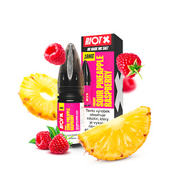 RIOT X Salt Sour Pineapple Raspberry (Ananas a nakyslá malina) 10ml