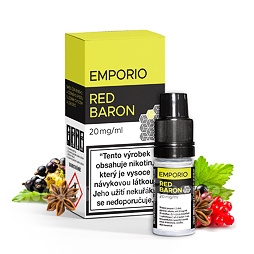Emporio Salt Red Baron (Rybíz, lesní plody a lékořice) 10ml