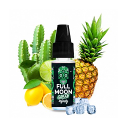 Příchuť Full Moon: Green Infinity (Ledový ananas s limetkou, zázvorem a kaktusem) 10ml