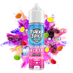 Příchuť Pukka Juice S&V: Rainbow Blaze (Ovocné bonbony s cooladou) 18ml