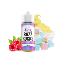 Příchuť Infamous Elixir S&V: Razzrocks (Maliny s pudinkem a marshmallows) 20ml
