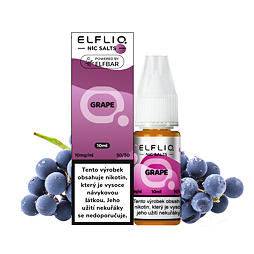 Elfliq Salt Grape (Hroznové víno) 10ml
