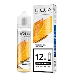Příchuť LIQUA Mix&Go: Traditional Tobacco (Dřevitý tabák) 12ml