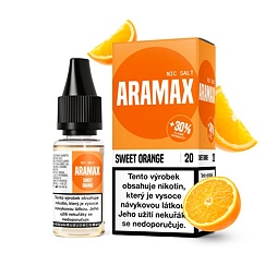 Aramax Salt Sweet Orange (Sladký pomeranč) 10ml