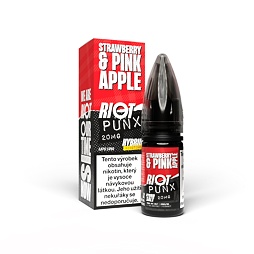 Riot Hybrid Salt Strawberry & Pink Apple (Jahoda & růžové jablko) 10ml