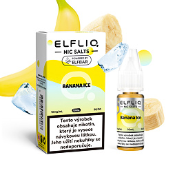 Elfliq Salt Banana Ice (Ledový banán) 10ml