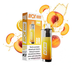RIOT 1000 Disposable Pod Kit (Peach Lemon)