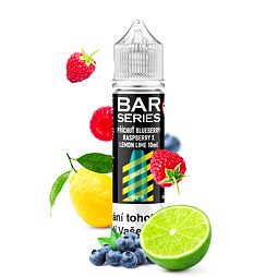 Příchuť Bar Series S&V: Blueberry Raspberry X Lemon Lime (Borůvka, malina, citron a limetka)