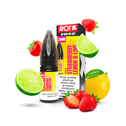 RIOT X Salt Strawberry Lemon & Lime (Jahoda, citron a limetka) 10ml
