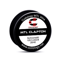 Odporový drát Coilology MTL Series - Clapton Ni80 (3m)