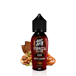 Příchuť Just Juice S&V: Tobacco Nutty Caramel (Oříškový tabák s karamelem) 20ml