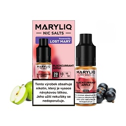 Maryliq Salt Blackcurrant Apple (Jablko a černý rybíz) 10ml