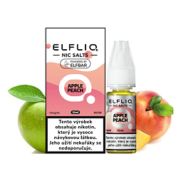 Elfliq Salt Apple Peach (Jablko s broskví) 10ml