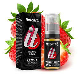 Příchuť Flavourit: Strawberry Delicate (Sladká jahoda)