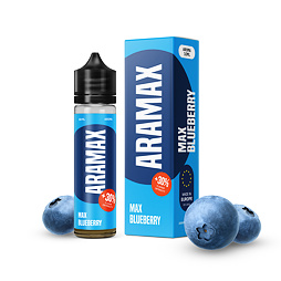 Příchuť Aramax S&V: Max Blueberry (Borůvka)
