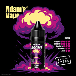 Příchuť Adam's Vape Boom S&V: Berry Burst (Lesní plody s citronem)
