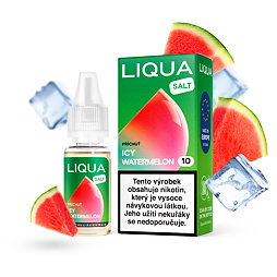 LIQUA Salt Icy Watermelon (Ledový vodní meloun) 10ml