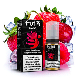 Frutie Bar Juice Strawberry Raspberry Cherry Ice (Ledová jahoda, malina a třešeň) 10ml